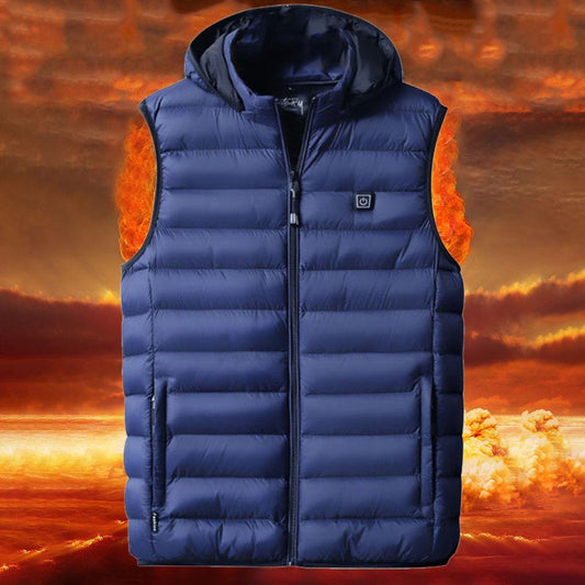 Heated cotton vest